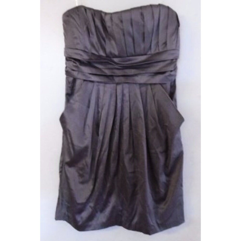 PARTY SPECIAL OCCASION Mocha Strapless Size 7 Prom Cocktail NWT